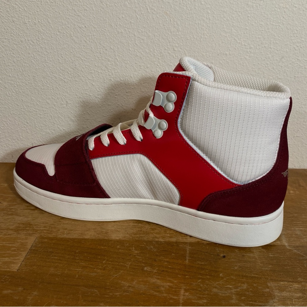 Creative Recreation Cesario High Top Sneaker Burgundy Suede Red - Size 10 - Picture 10 of 15